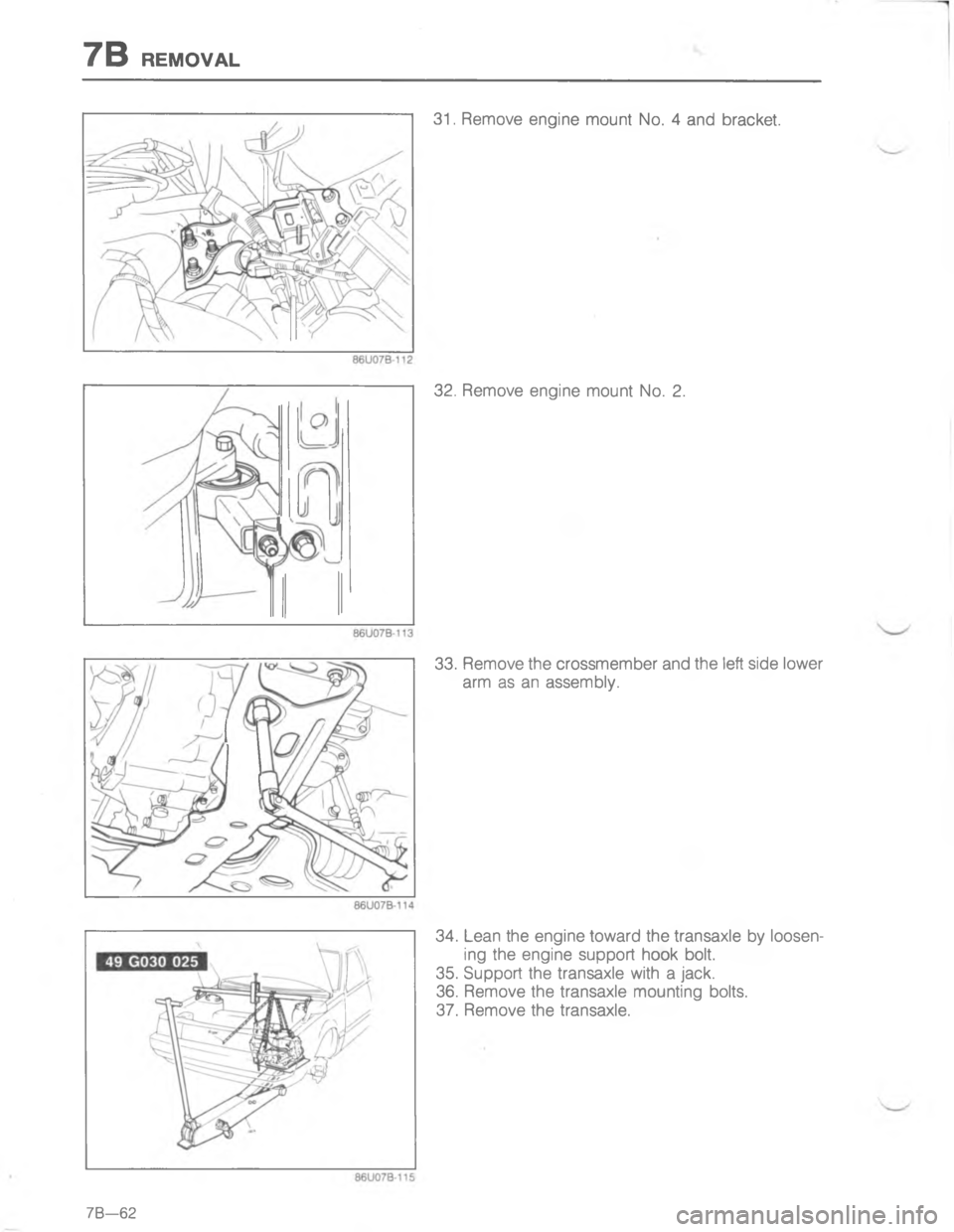 MAZDA MX-6 1988  Workshop Manual D845H
H
H

HG

H
H
HD 