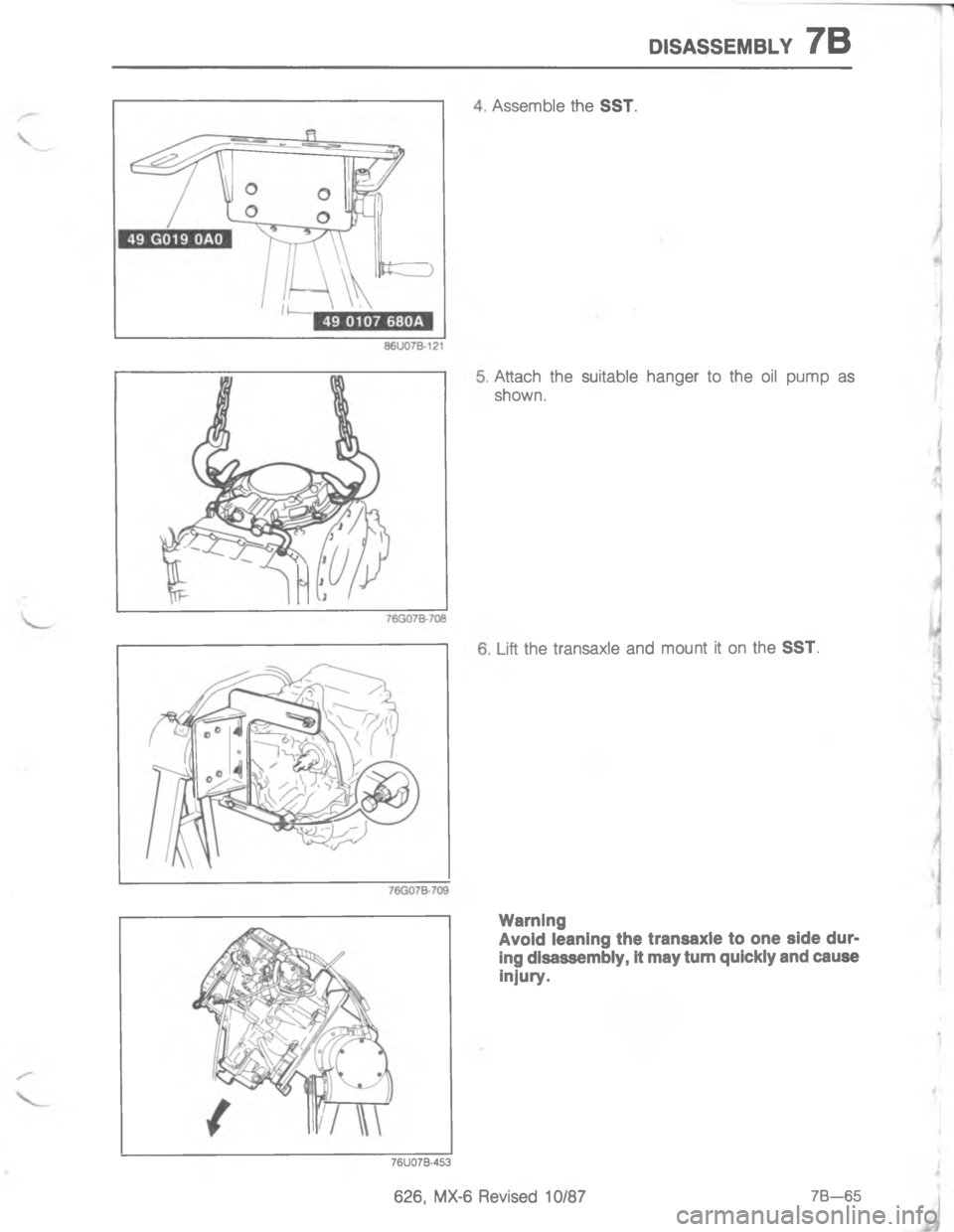 MAZDA MX-6 1988  Workshop Manual ,77758.6D		

	
.

	


D<;<$D 