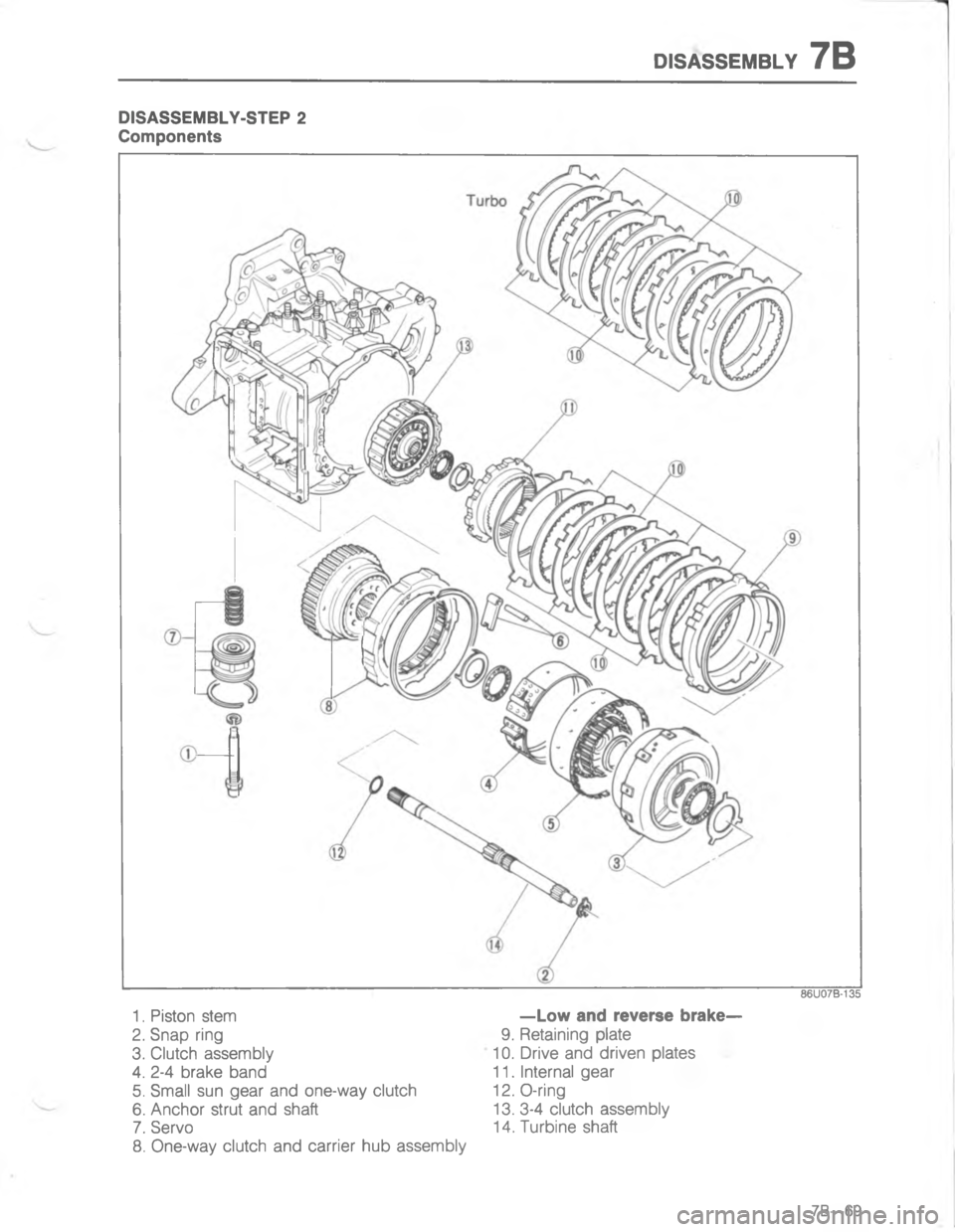 MAZDA MX-6 1988  Workshop Manual ,77758.67


B
;
H
G
C
<
D
D 
