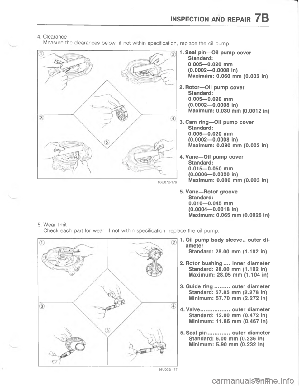 MAZDA MX-6 1988  Workshop Manual )7-5(#/) ), 45-47< G
	
/

-
4



-
4

2

-
4-

6

-
4

7

-
4-

C
\(
/





2>>>>


6
>


7
>

<D 