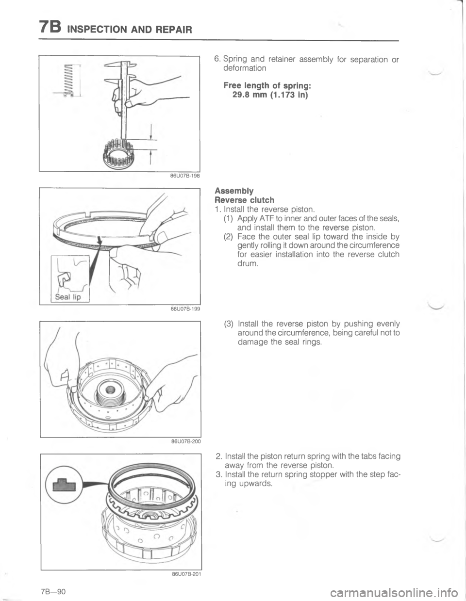 MAZDA MX-6 1988  Workshop Manual D8<




	


2

2




2


;

H
D 