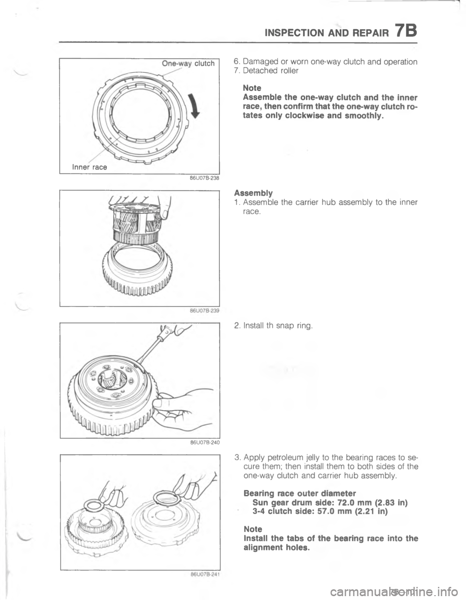 MAZDA MX-6 1988  Workshop Manual )7-5(#/) ), 45-47<
D

	
#"

	


;
H


:

2


 

D 