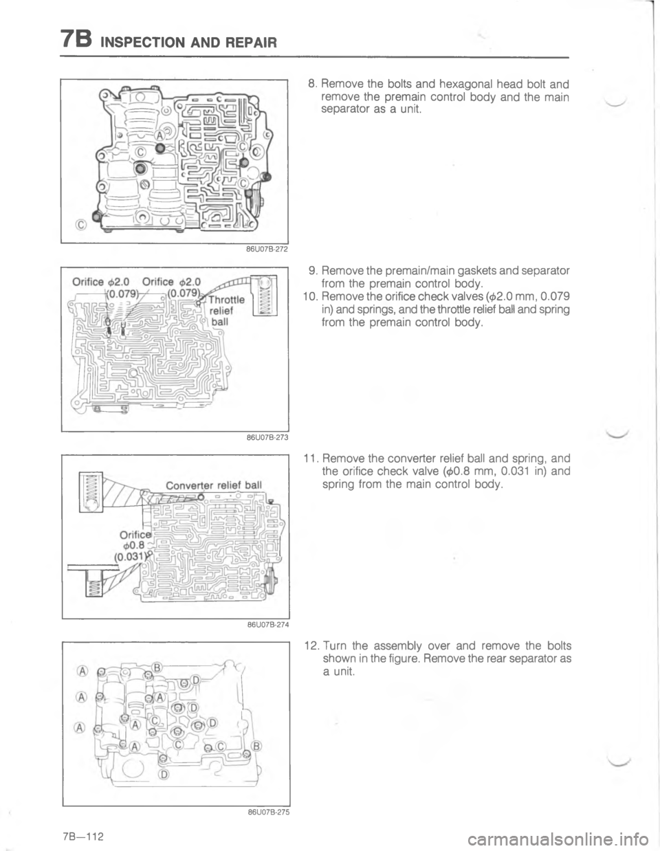 MAZDA MX-6 1988  Workshop Manual D8

	



;;=





	


	
<D 