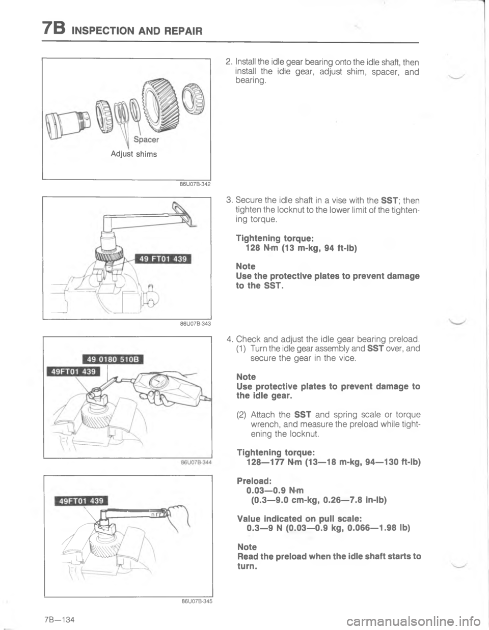 MAZDA MX-6 1988  Workshop Manual D8;

!

H



/

=


9G
2
	

=

2



/@B
 
-
4
A
-


D 
