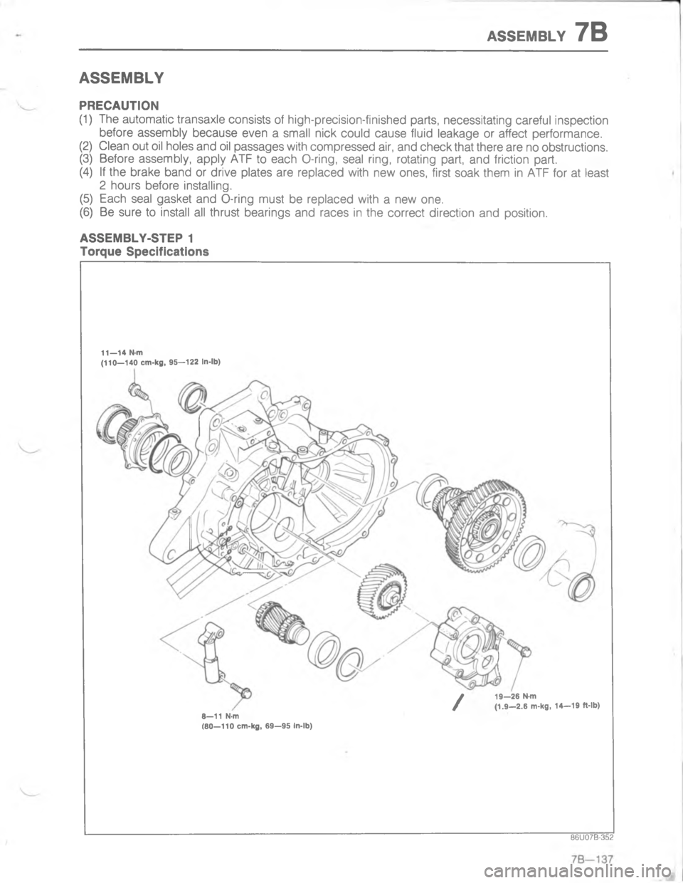 MAZDA MX-6 1988  Workshop Manual 7758.67775
/
2
!
2
2
2
;
2
2
$
0
B
2

2

2= 