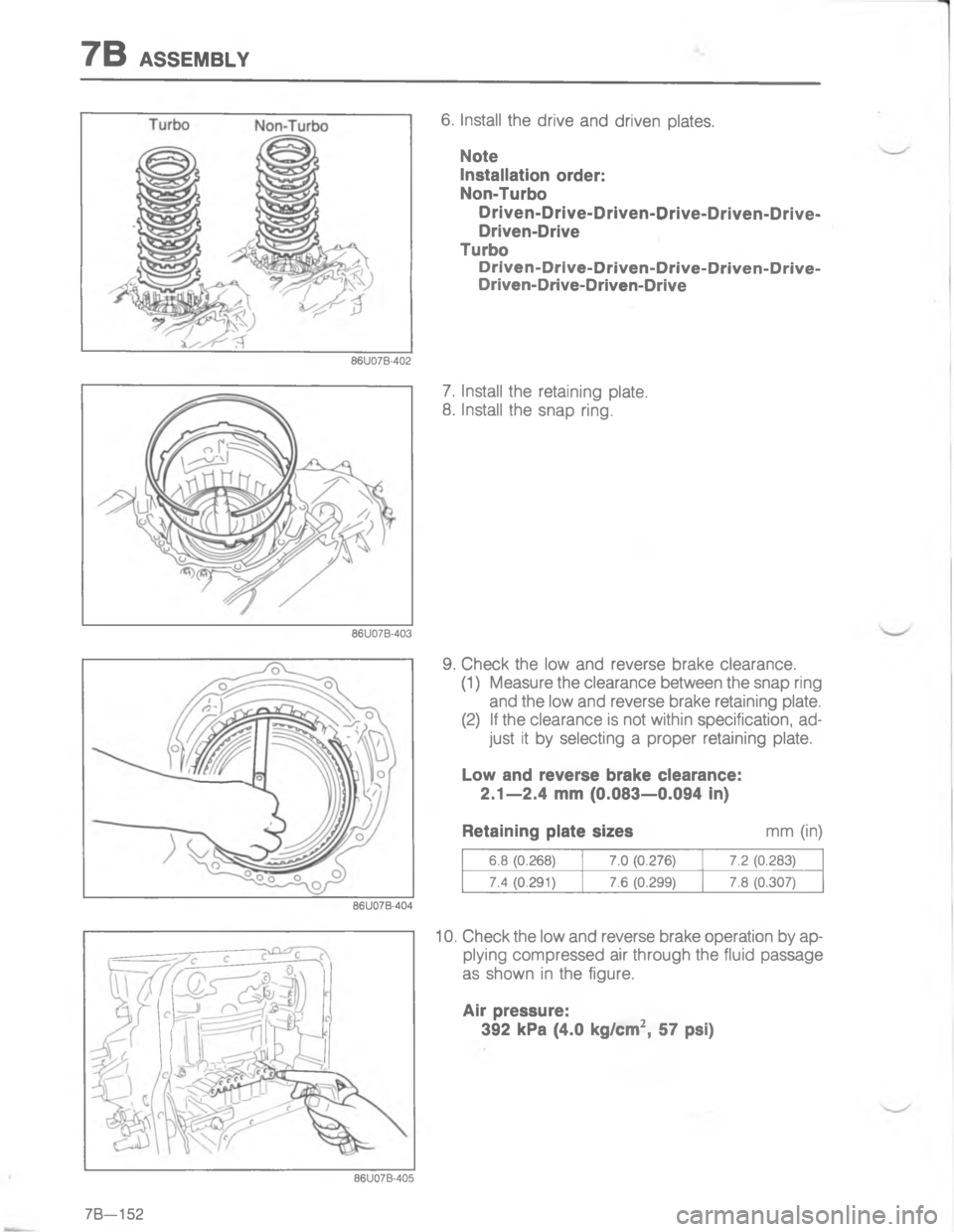 MAZDA MX-6 1988  Workshop Manual D87<









D


2

2
W	
0


<
DD
DD


 

	
2;<D 