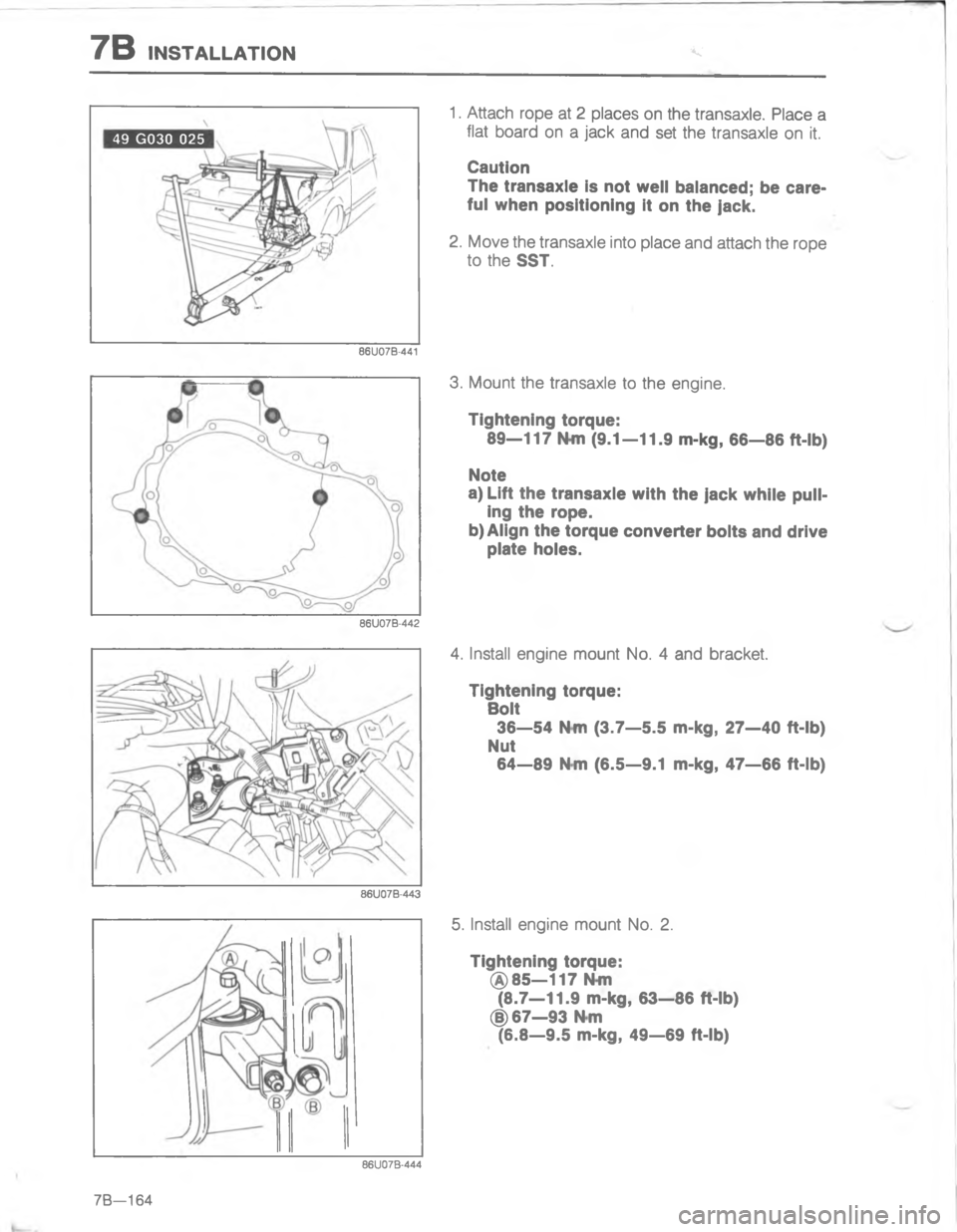 MAZDA MX-6 1988  Workshop Manual 7/\)Q]B
G
<



%
;

H

@;B



1

G

:
2
,

C

O
4@
4
4 
D 