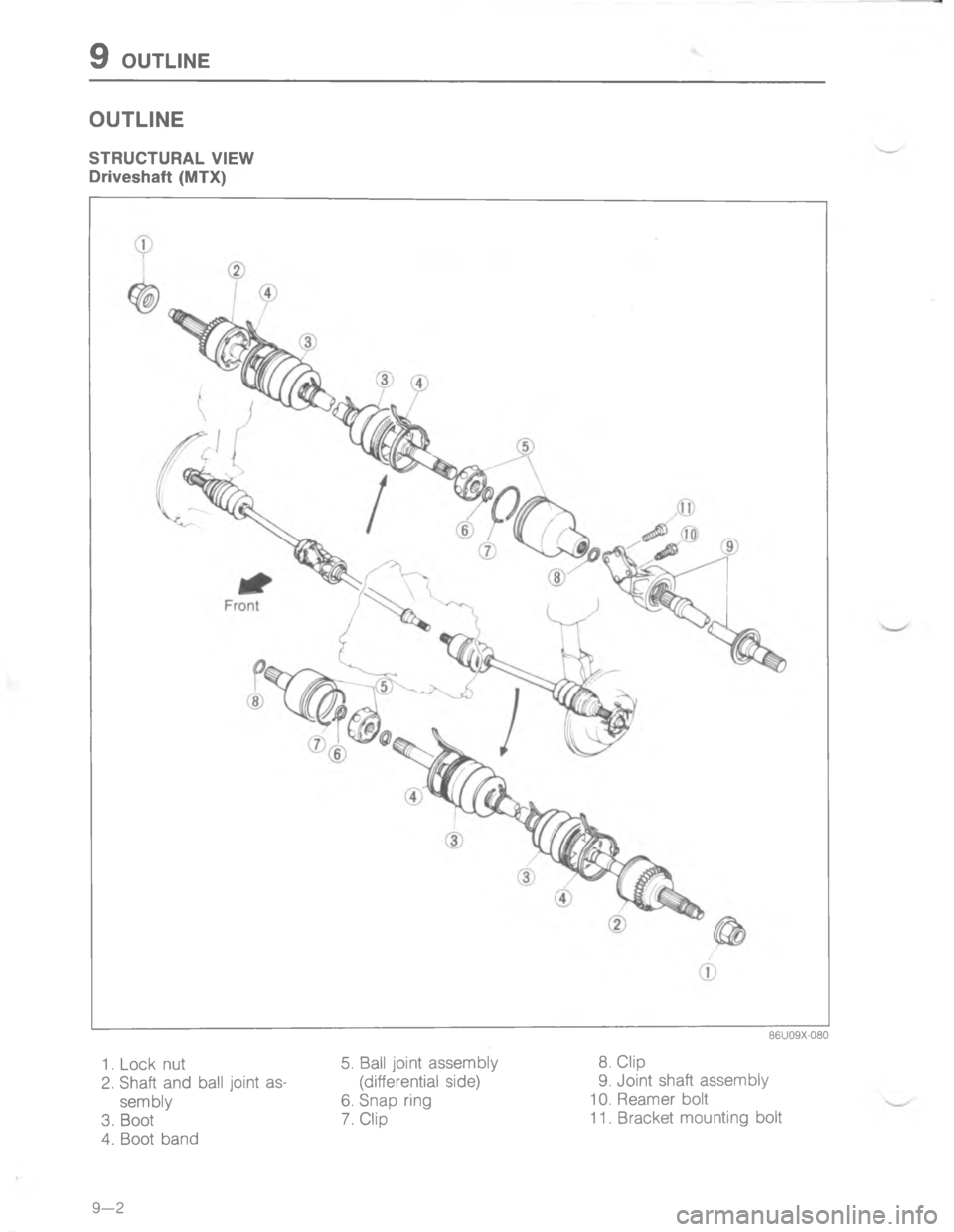 MAZDA MX-6 1988  Workshop Manual  //




;
	
H
GC
2
<
D


 