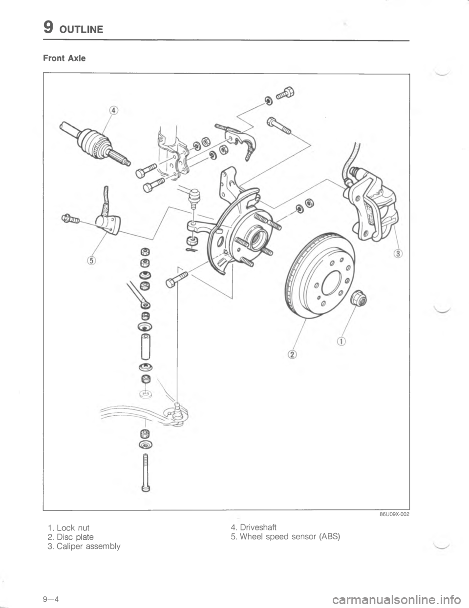 MAZDA MX-6 1988  Workshop Manual  /
;
H 