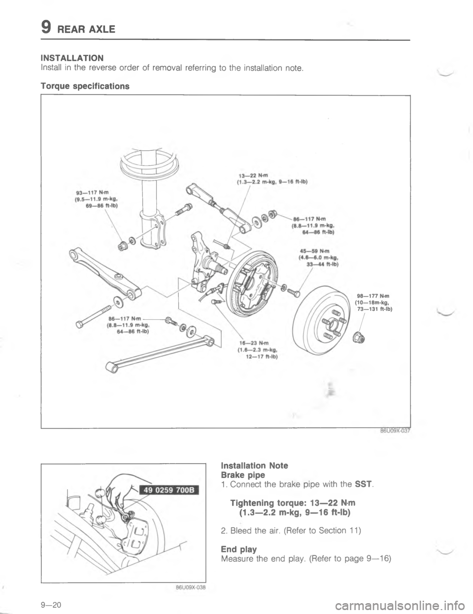 MAZDA MX-6 1988  Workshop Manual  4



:


4
;

	
2
DHB

9 