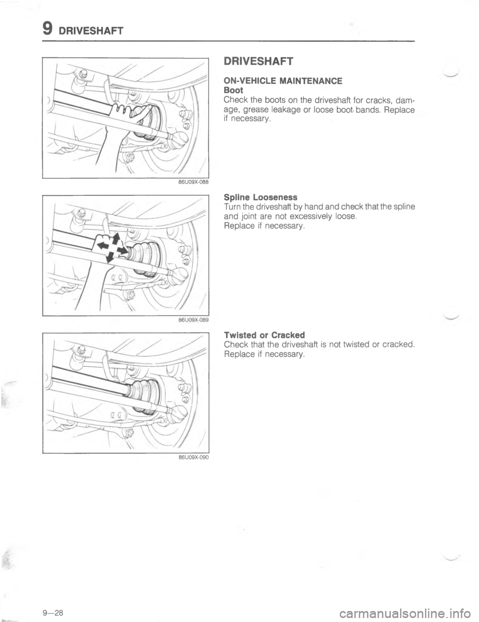 MAZDA MX-6 1988  Workshop Manual  ,41,

:
\(



#

4

\(
4< 