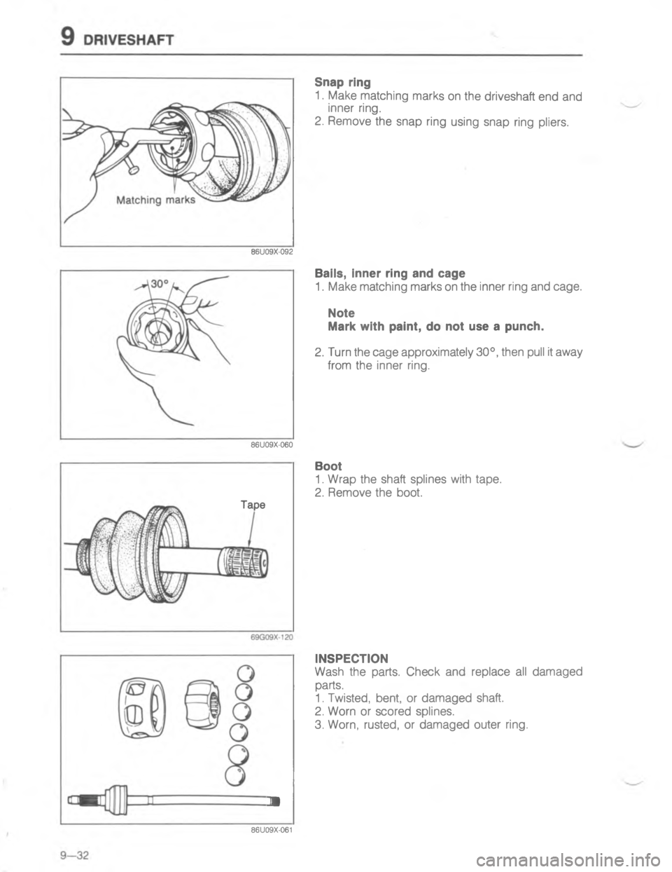 MAZDA MX-6 1988  Workshop Manual  .


;

<
#
:



;

:

;




;
H 
