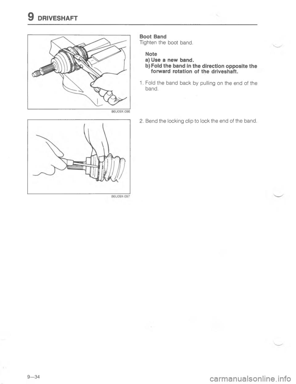 MAZDA MX-6 1988  Workshop Manual  ,41:
#


1
%

!

; 