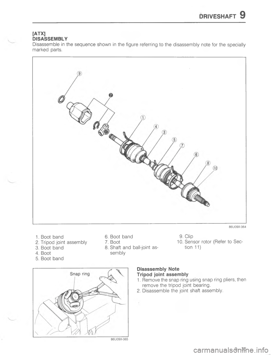 MAZDA MX-6 1988  Workshop Manual ,41579E#_

,		

<

;
H
G
C




;< 
