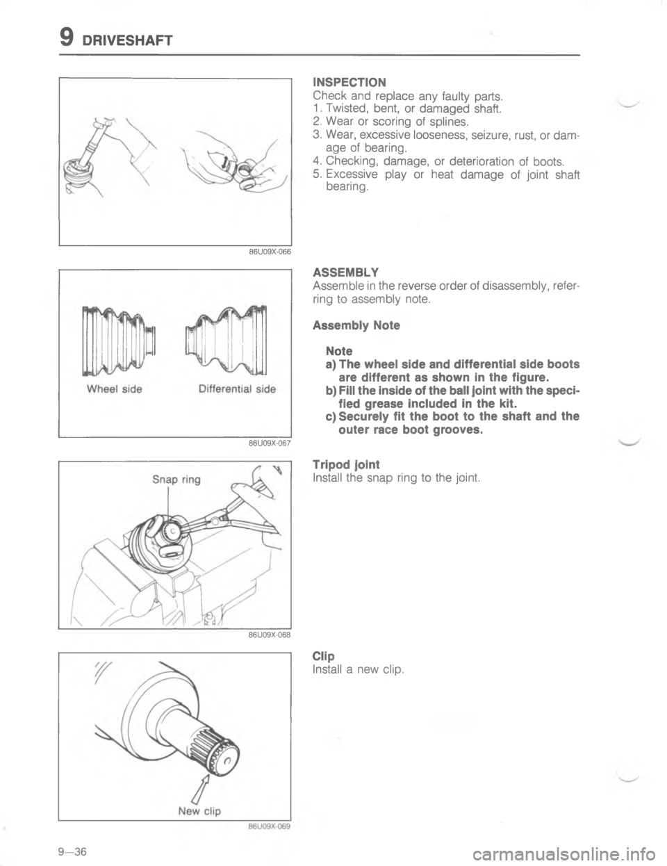 MAZDA MX-6 1988  Workshop Manual  ,4
\(

;
H

G
C
!
<
<
<	


	



1
%
#5




 