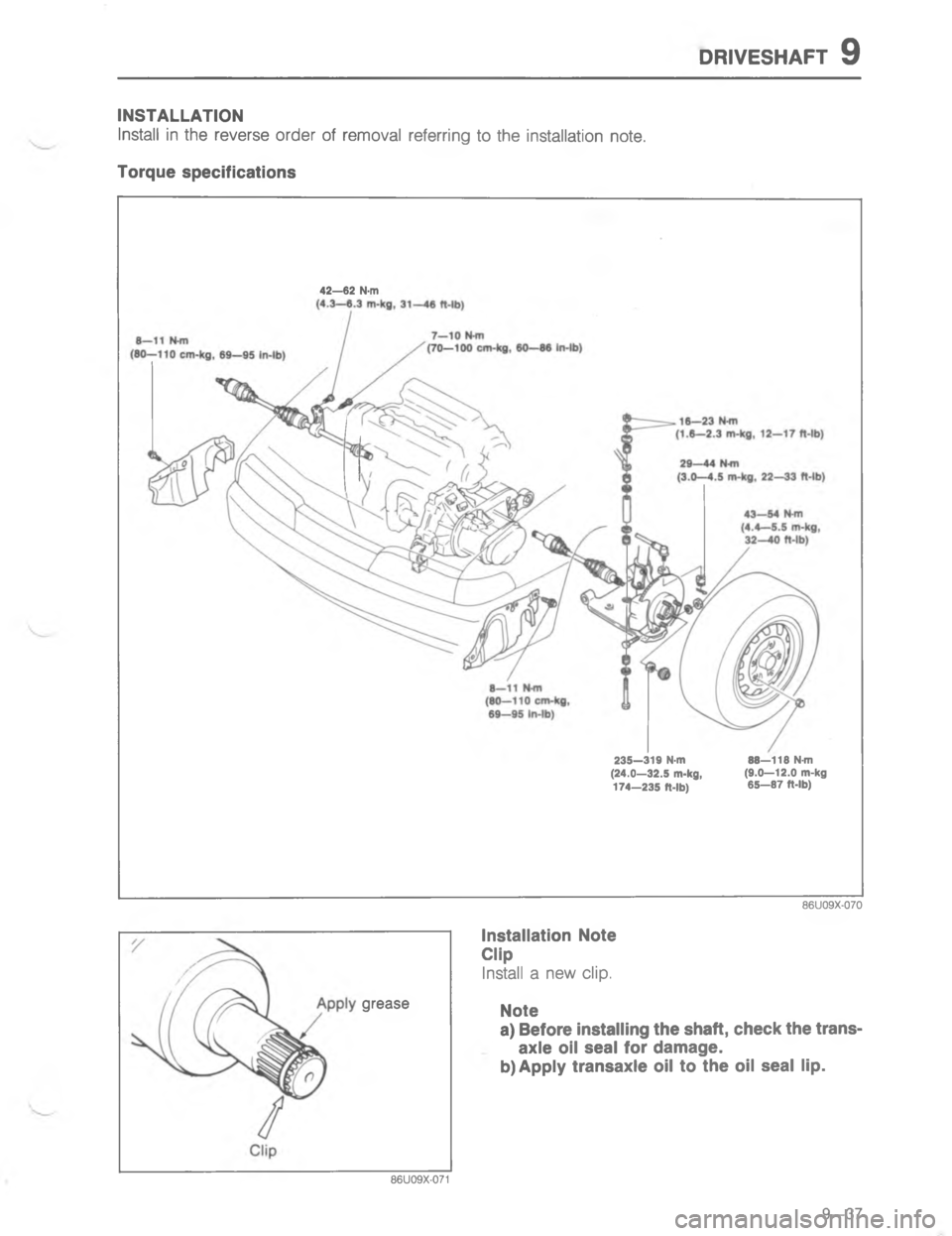 MAZDA MX-6 1988  Workshop Manual ,41579E#


 G;

2
< ;
2;G







1 