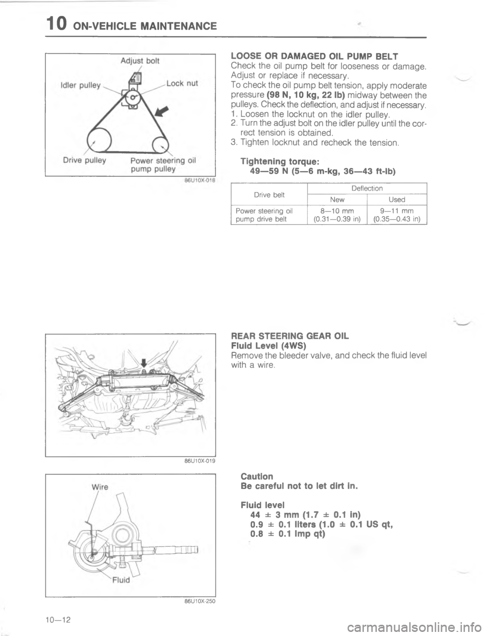 MAZDA MX-6 1988  Workshop Manual =/0
\(

#
		4


;

H

6;
,,
\)
-

2B
2


4&

<

:

6
->;
->@ 