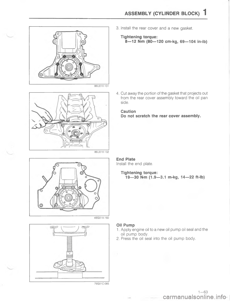MAZDA MX-6 1988  Workshop Manual 7758.6 2(6.),54 8./(R3	H

@
<:=
G

	


<



/
G



;D 