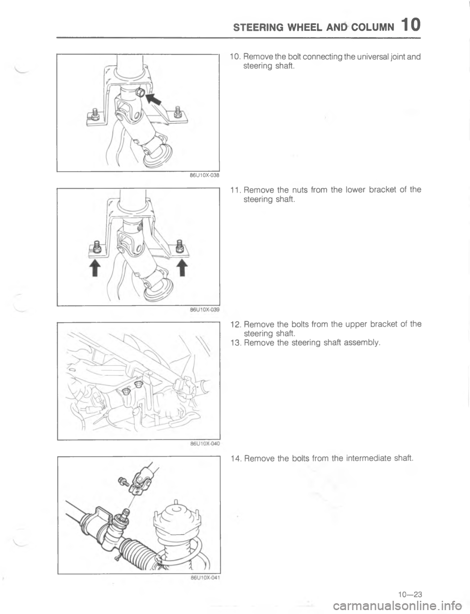 MAZDA MX-6 1988  Workshop Manual 7#554)@ 955. ), (/.:)	<
	

	

	

 