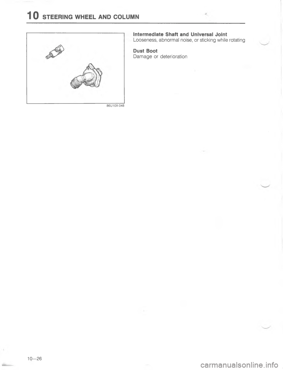MAZDA MX-6 1988  Workshop Manual 	*7
.

,
< 