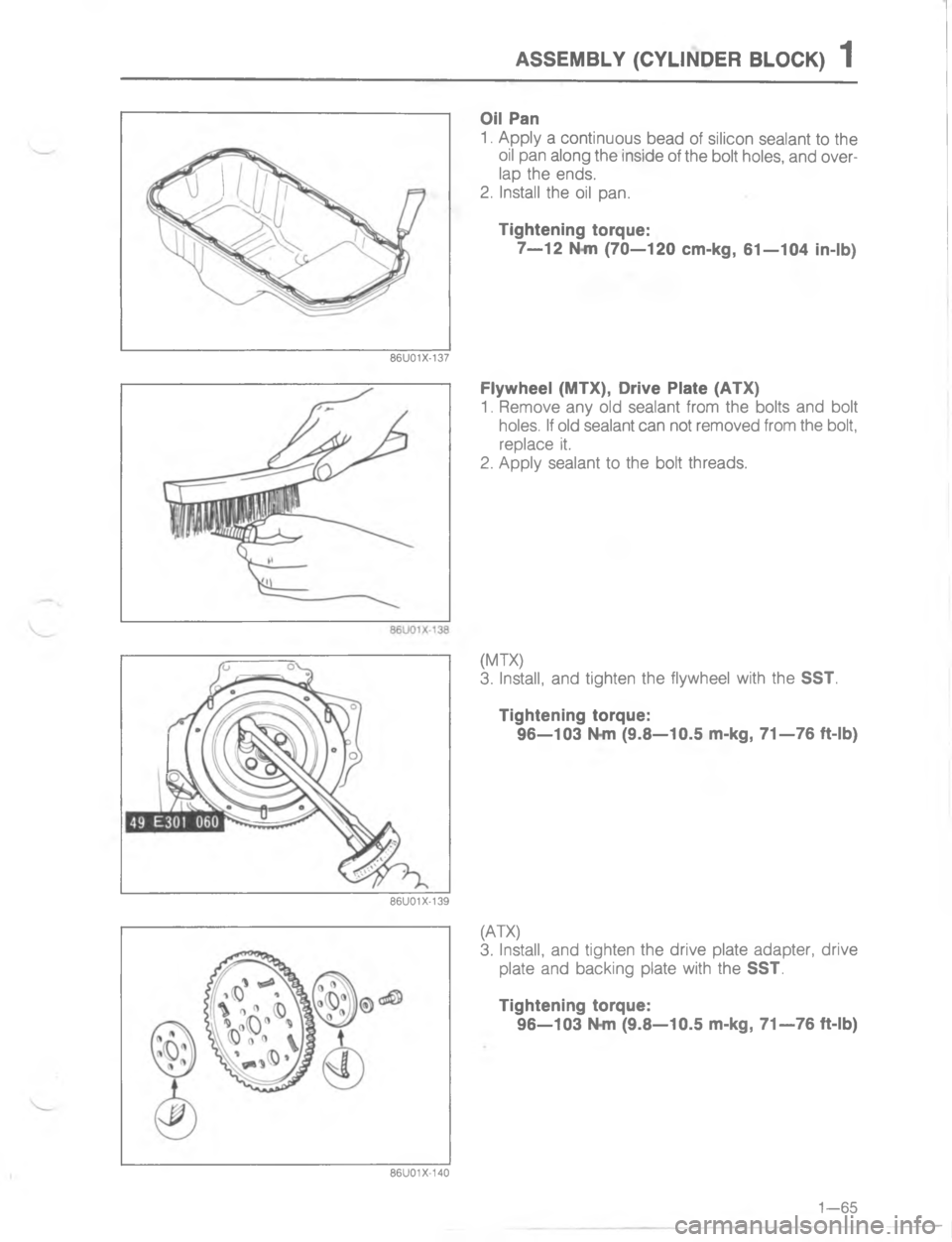 MAZDA MX-6 1988  Workshop Manual 7758.6 2(6.),54 8./(R3<




;

9




;
2
H

;
2
H


; 