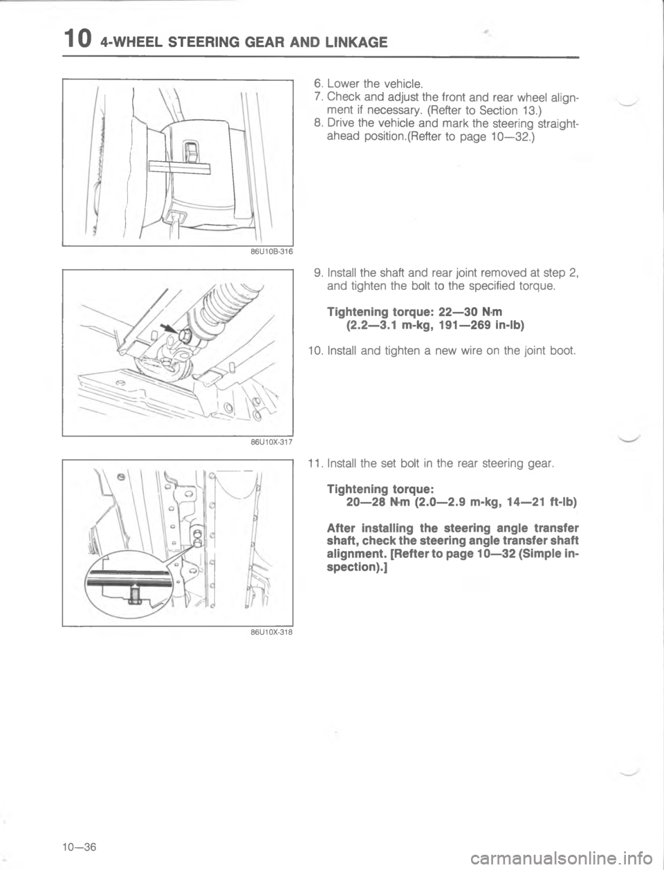MAZDA MX-6 1988  Workshop Manual 	*G<
D






4




-
	
*

*
 