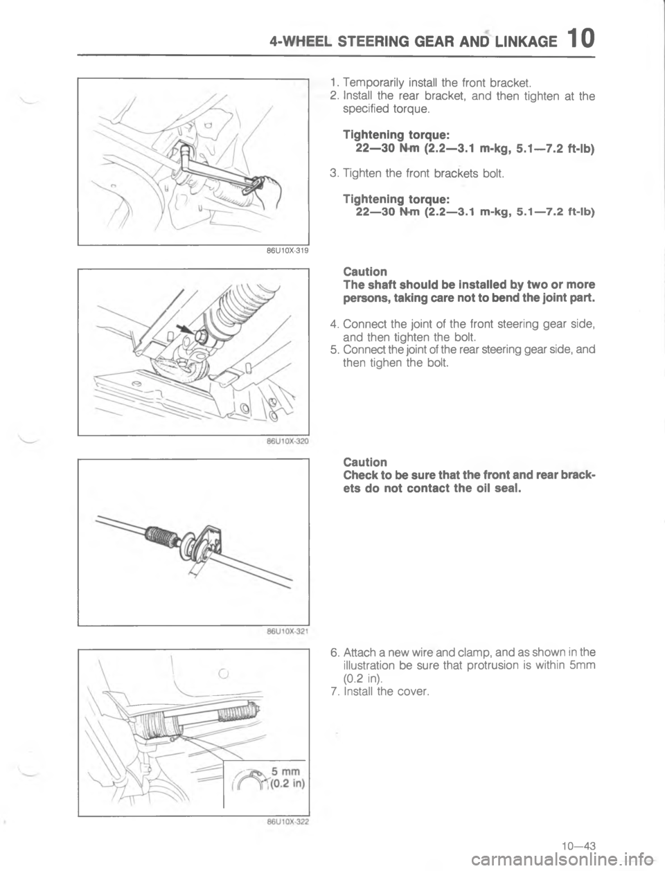 MAZDA MX-6 1988  Workshop Manual     	

;
	


H




"
G

C



"
<

2
D 