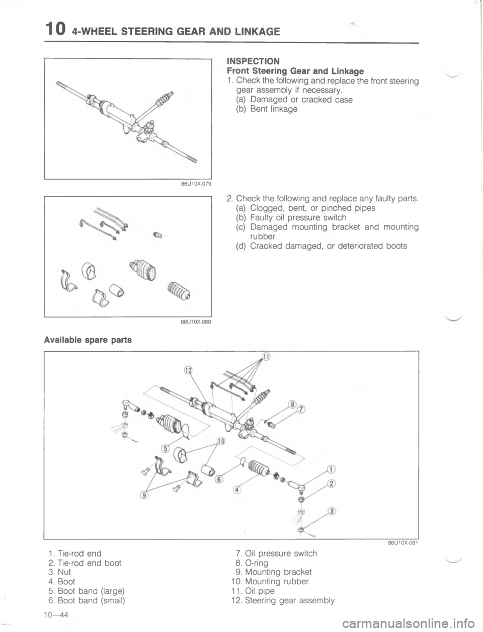 MAZDA MX-6 1988  Workshop Manual 	*G



2
2

;
2
2
2

2

	
<:

;
H
G
C
< 