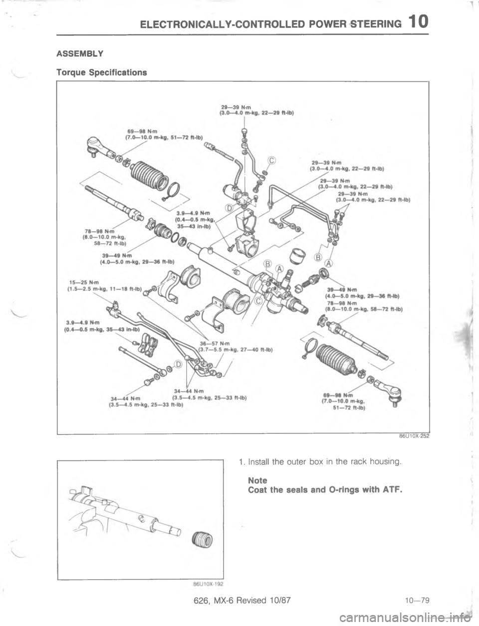 MAZDA MX-6 1988  Workshop Manual 5.5(#4/)(..6(/)#4/..5, -/54 7#554)@		

<:


 %<;<$ 