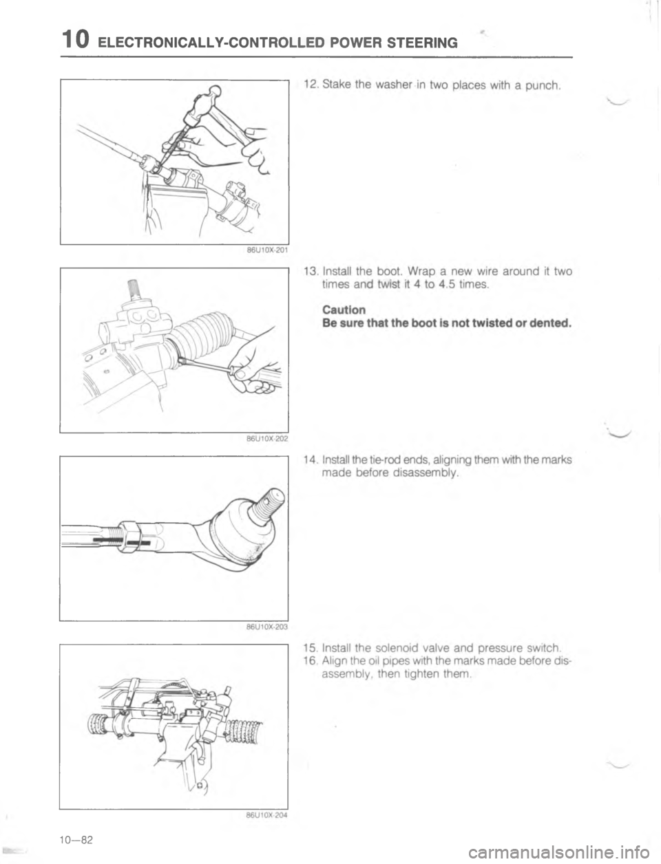 MAZDA MX-6 1988  Workshop Manual 	*5. 