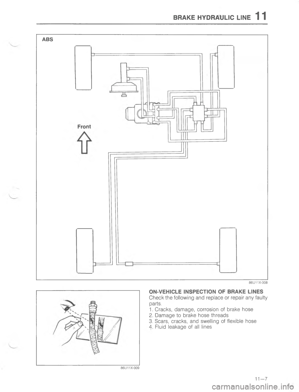 MAZDA MX-6 1988  Workshop Manual 84R5 96,4:.( .)5		:
<

\(


;
H
8F< 
