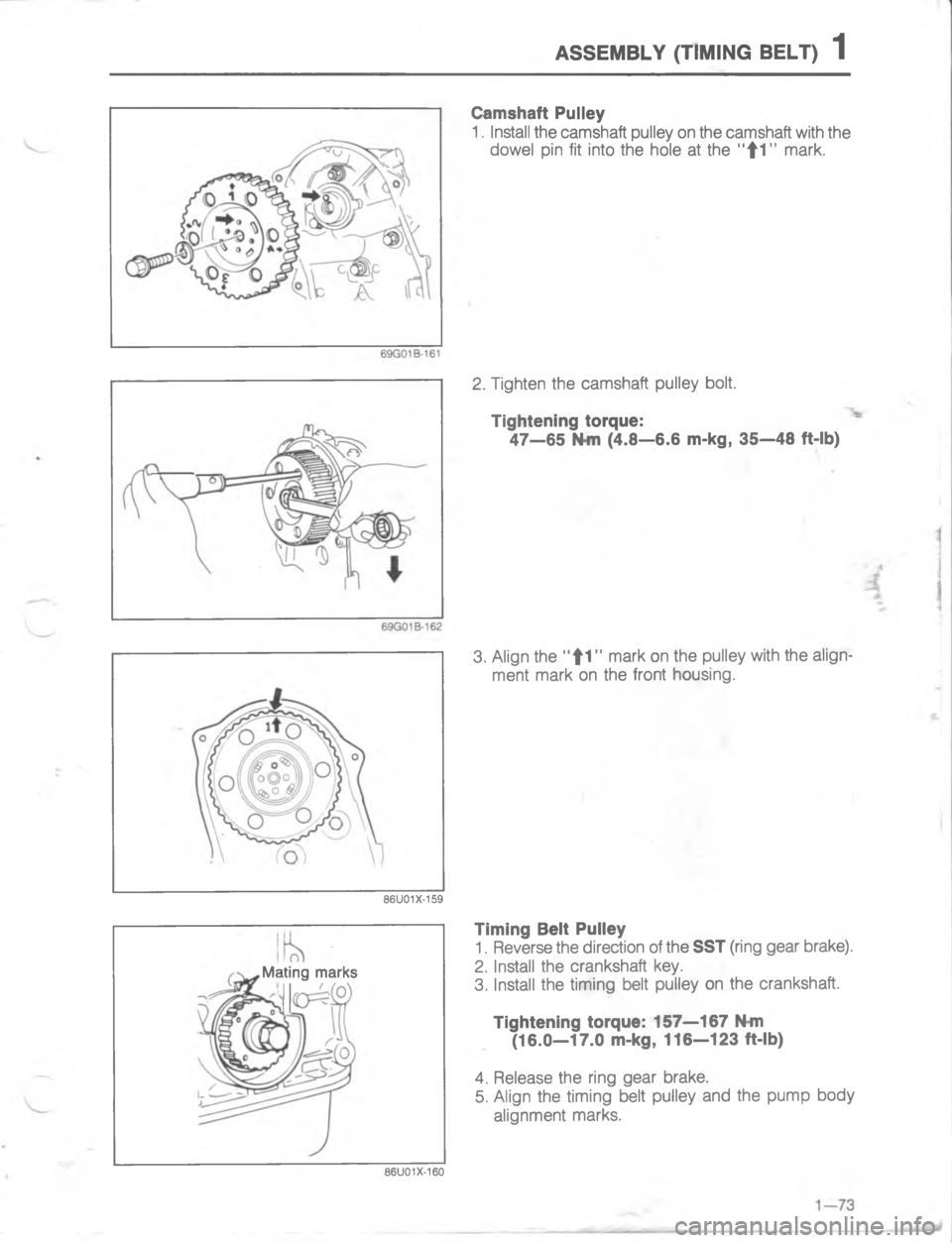 MAZDA MX-6 1988  Workshop Manual 7758.6 2#)@ 85.#3	


;

6
HSY

<

2
;
H

4
G
C
 < 