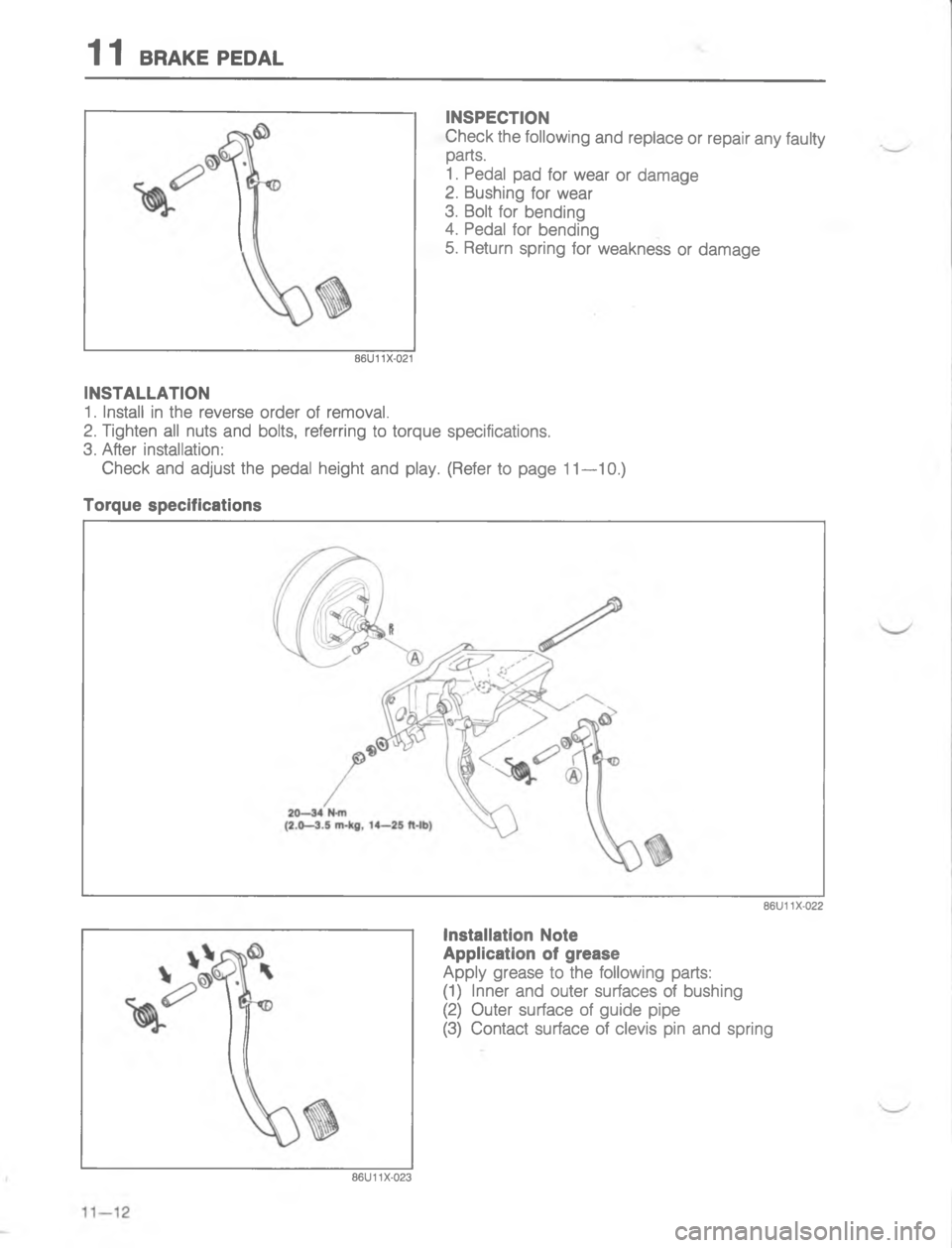 MAZDA MX-6 1988  Workshop Manual  84R5
\(


;
H
G
C
<:


;
H
\(



	

2
2
2 