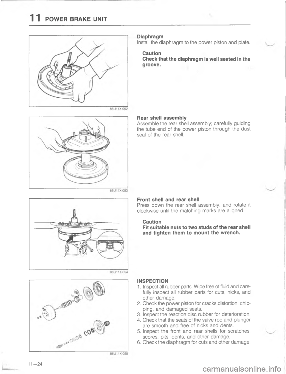 MAZDA MX-6 1988  Workshop Manual 		-/54 84R5 :)#+.&


+"
.
"


	

-








;

H
G

C
	
< 