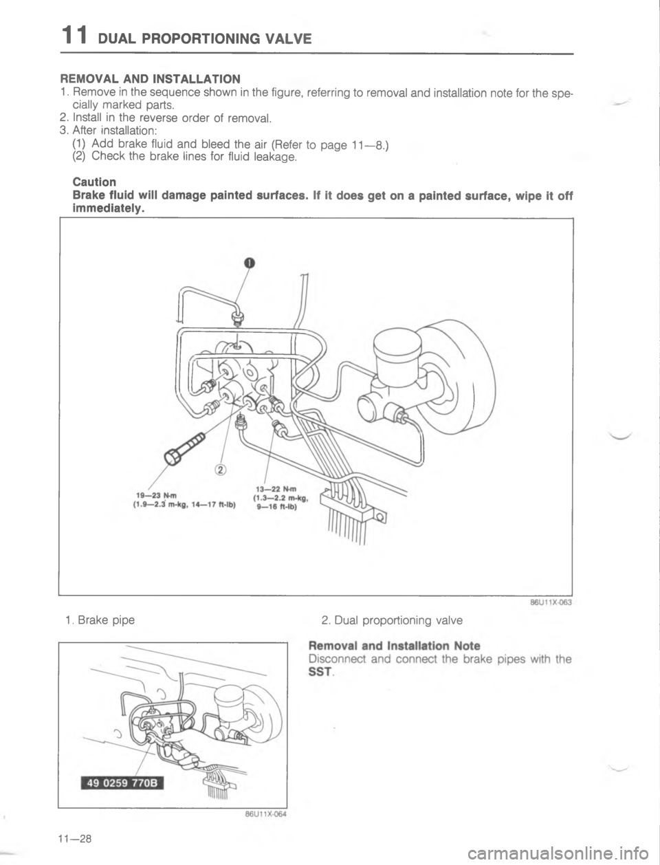MAZDA MX-6 1988  Workshop Manual 		,:.A	0


;
H
2
2

:

 