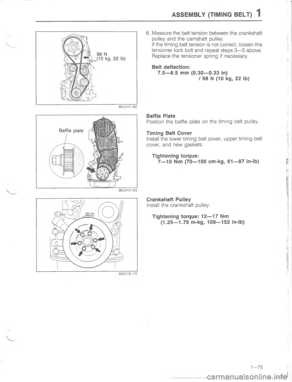 MAZDA MX-6 1988  Workshop Manual 7758.6 2#)@ 85.#3	 \)
<
 


4
:
9
?
:
-




9



4

 8
 