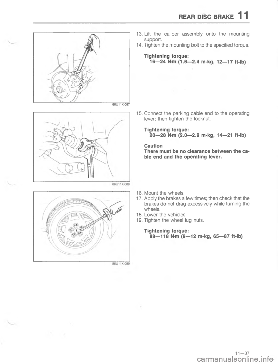 MAZDA MX-6 1988  Workshop Manual 454 ,7( 84R5	
	


/






1


!




@B 