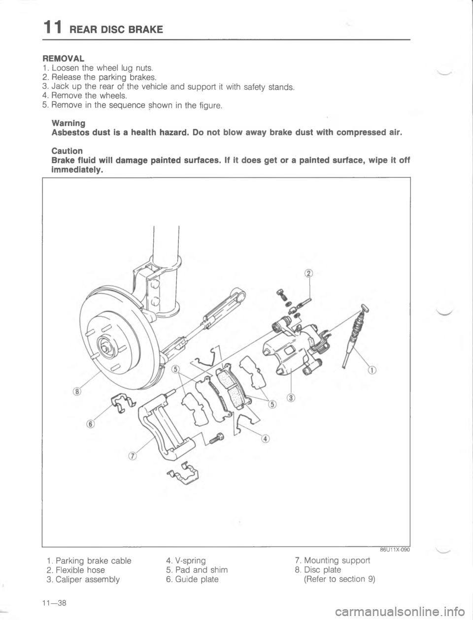 MAZDA MX-6 1988  Workshop Manual 		4

;
H
G
C

	

:

;
HG
C
<D

2 