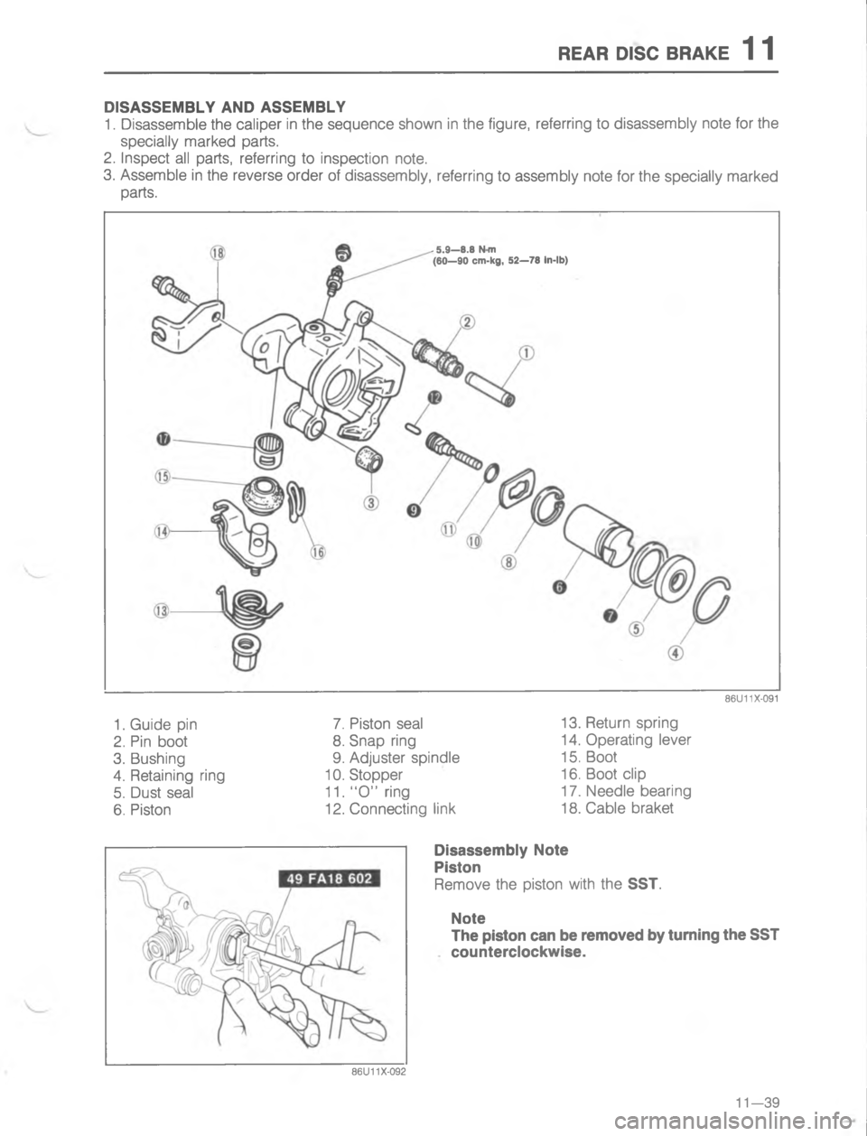 MAZDA MX-6 1988  Workshop Manual 454 ,7( 84R5	

	
;
H


2

;
H
G
C
<D











 
4

+"
#< 