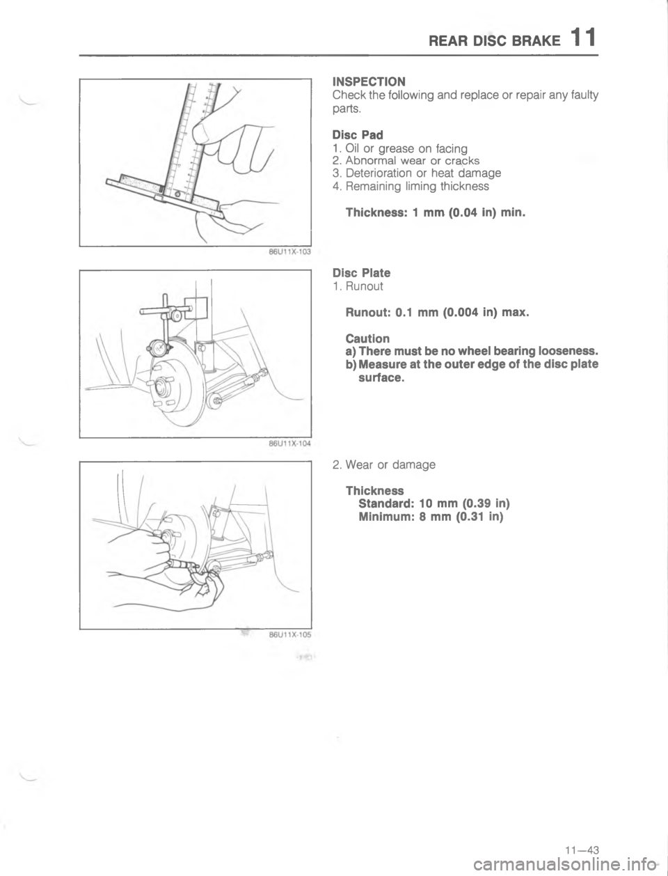 MAZDA MX-6 1988  Workshop Manual 454 ,7( 84R5	
\(



;
H
G






1
*
;


B 