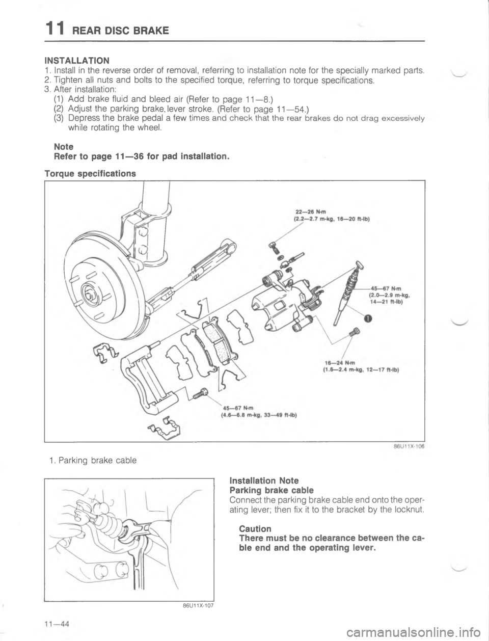 MAZDA MX-6 1988  Workshop Manual 		4

;
H
2
2
2






 
\(



1< 