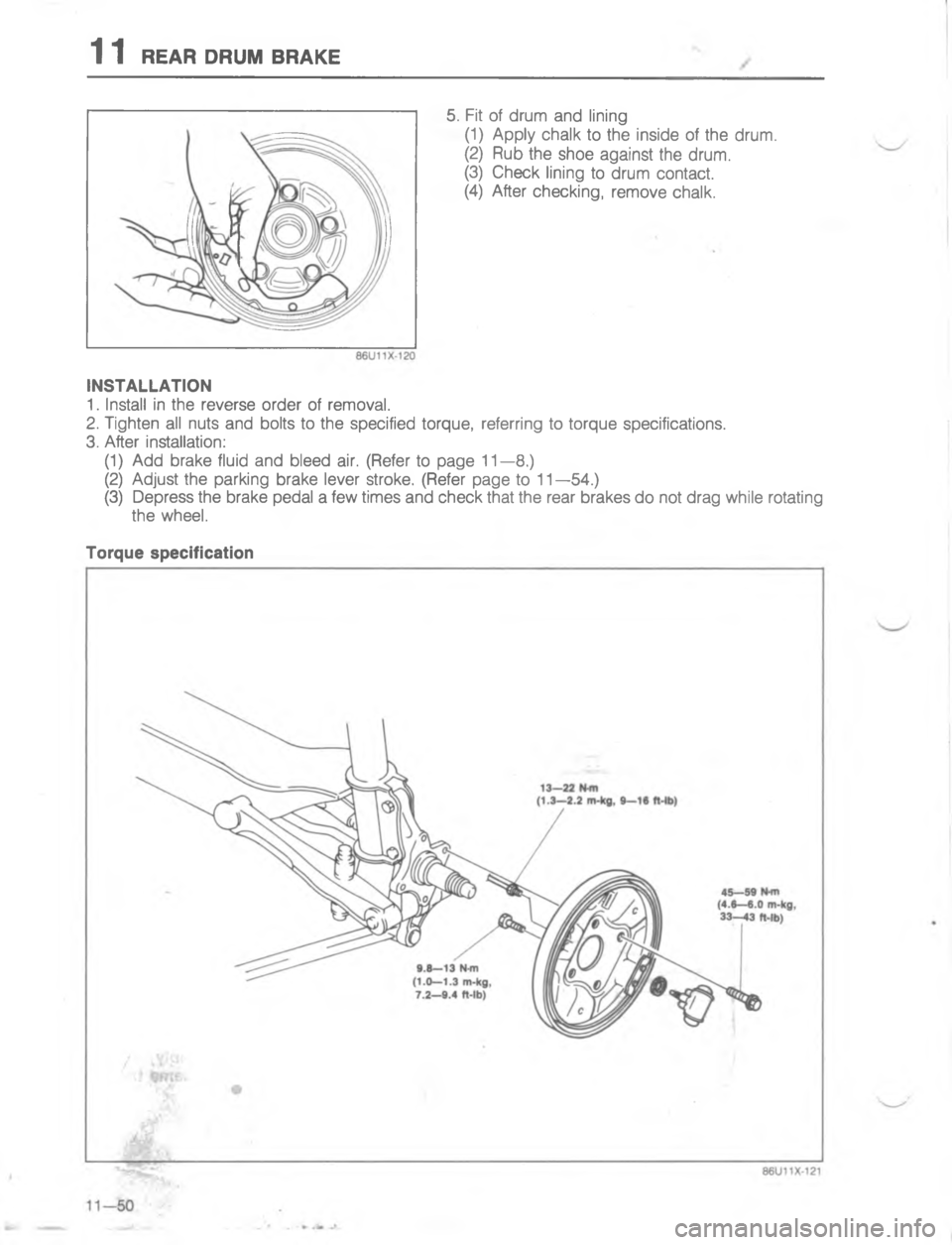 MAZDA MX-6 1988  Workshop Manual 		454 ,4: 84R5C E    
23      	   
2;3 4! 	 	  
2H3 (    
2G3  