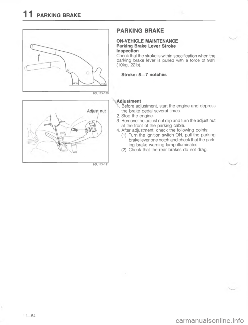 MAZDA MX-6 1988  Workshop Manual -

 

\(

2


>
&

;
H

G
2
!

2
 