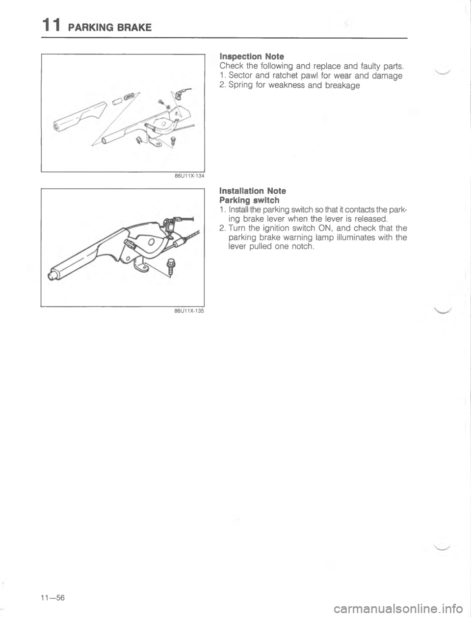 MAZDA MX-6 1988  Workshop Manual 		-
\(

;

 


;


 