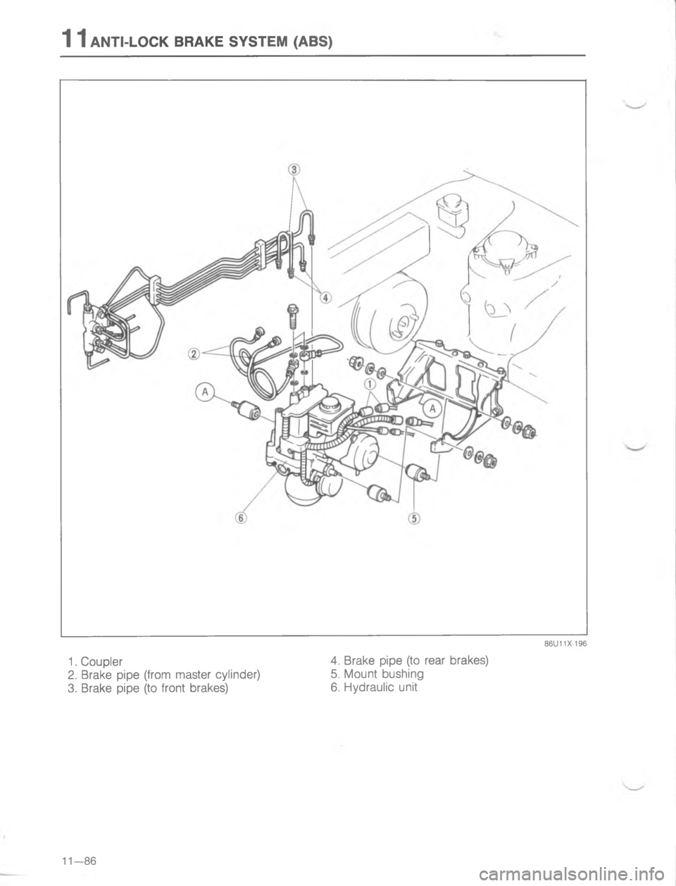 MAZDA MX-6 1988  Workshop Manual 

;
H 