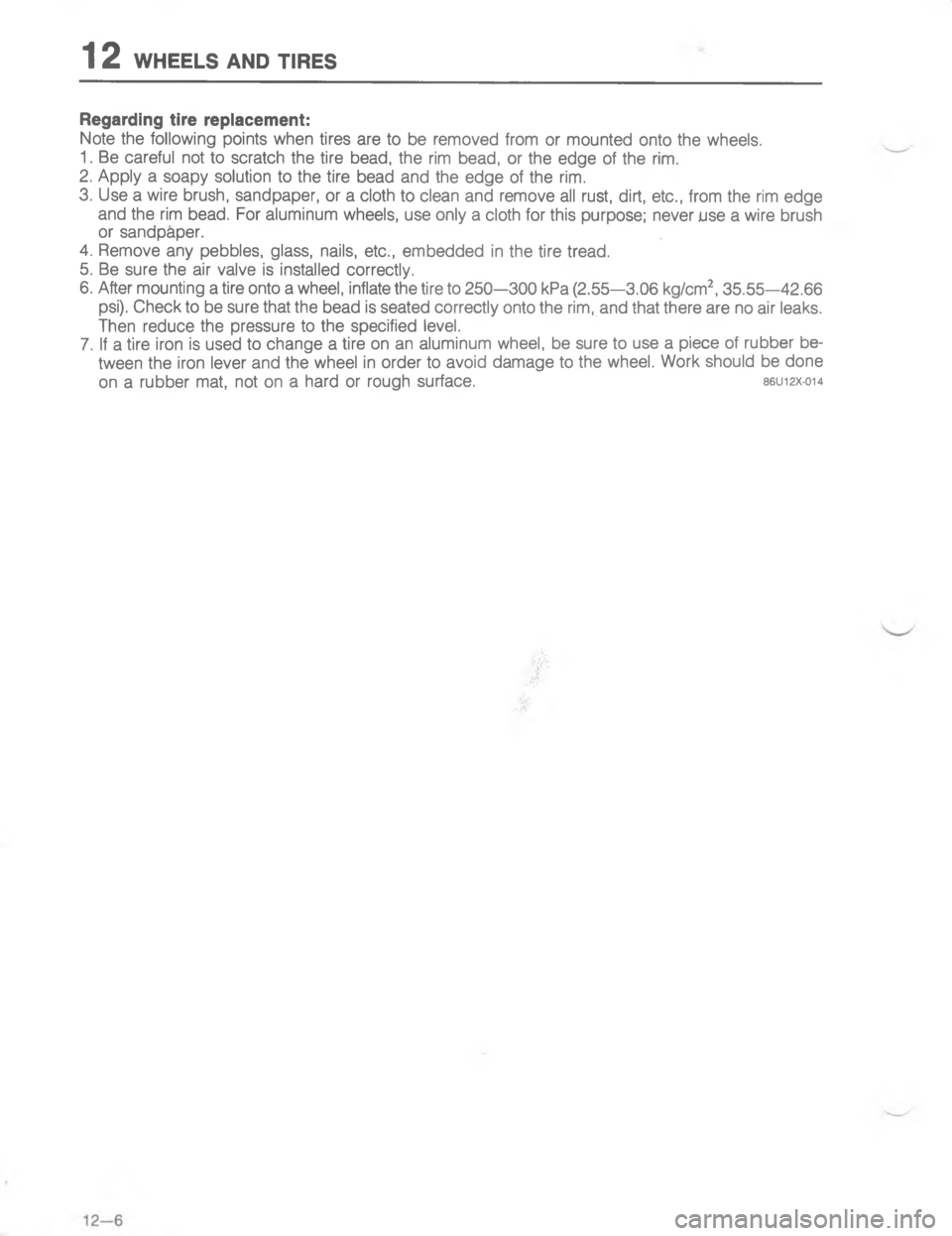 MAZDA MX-6 1988  Workshop Manual 	
\)

;
H


G
C
<

#
D

:> 