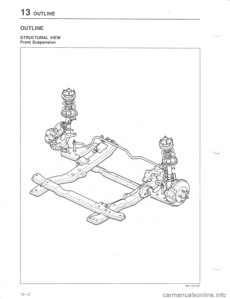 MAZDA MX-6 1988  Workshop Manual  H //:
=
< 