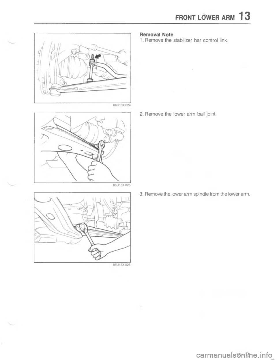 MAZDA MX-6 1988  Workshop Manual E4/)# ./54 4

;
H 
