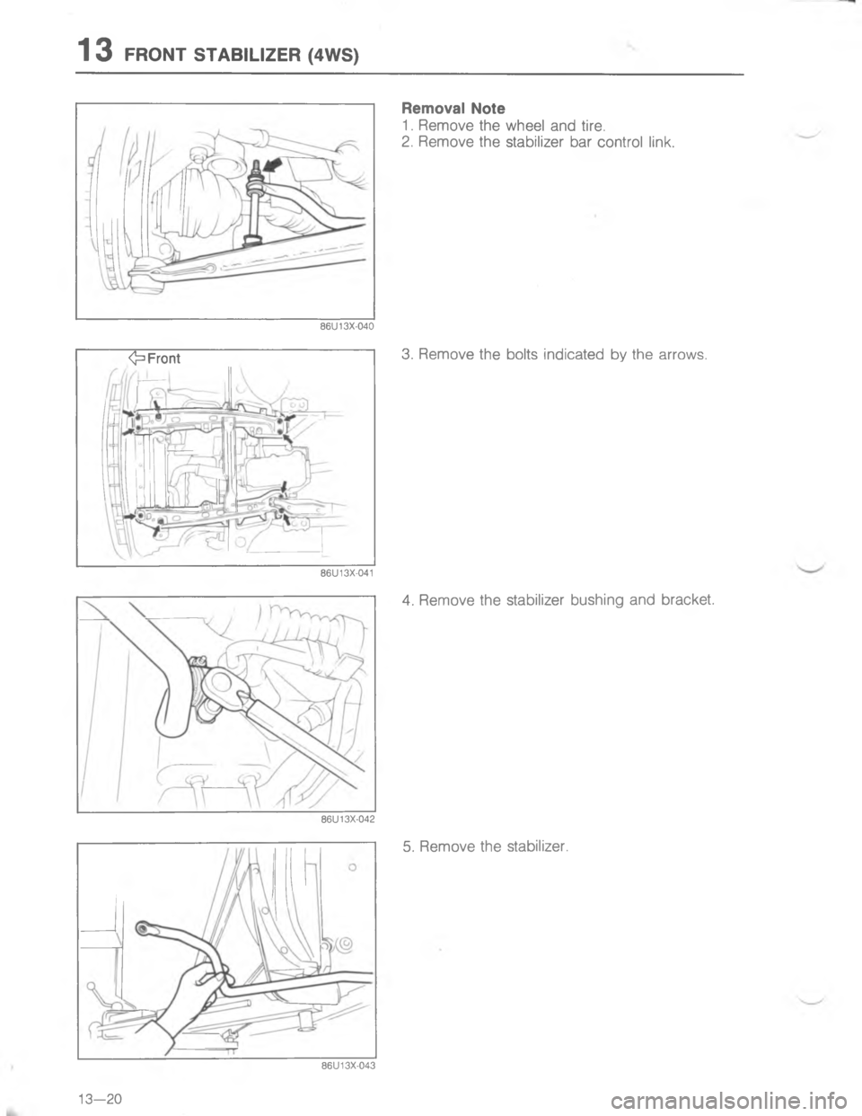 MAZDA MX-6 1988  Workshop Manual H E

;

H
G

C<V
 