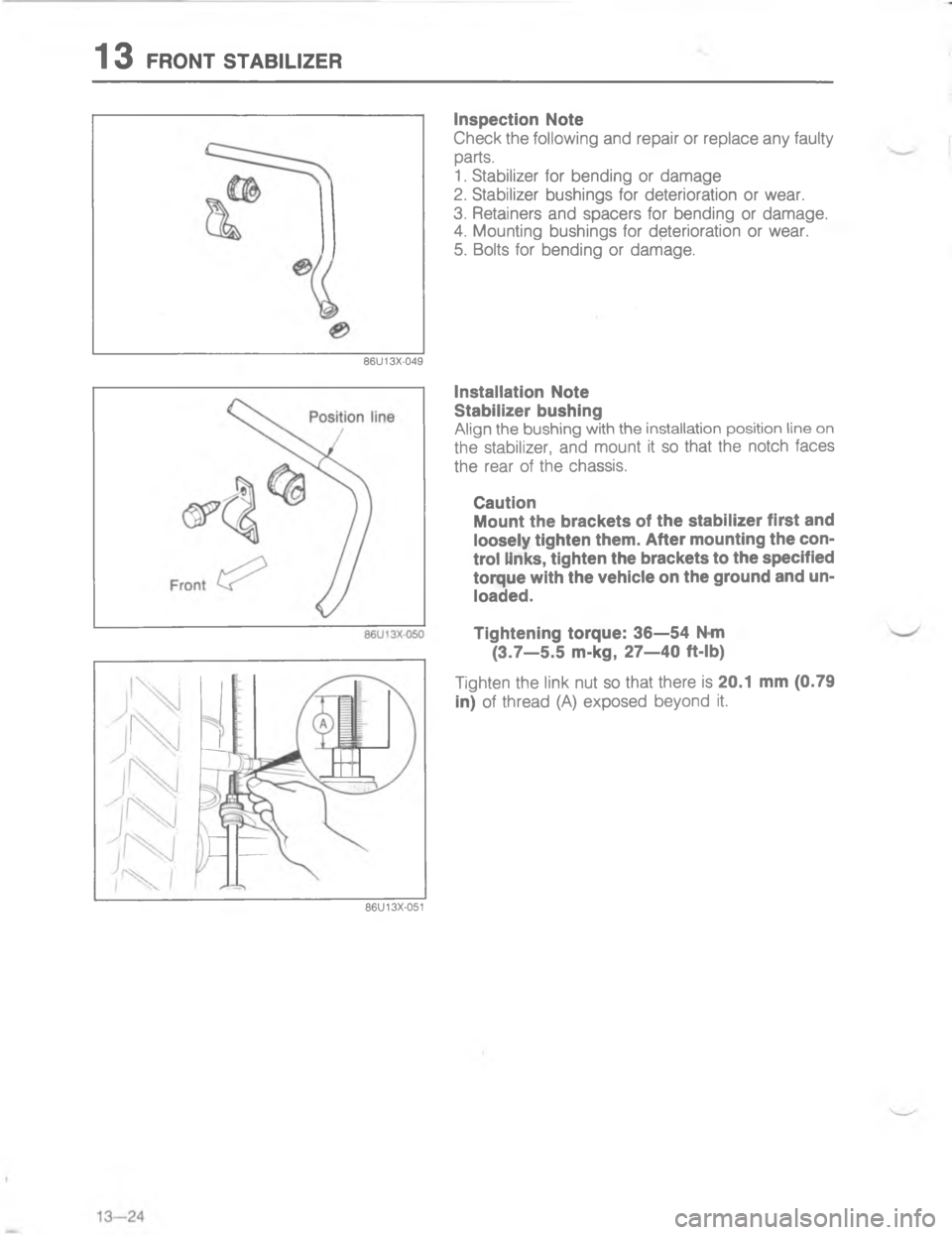 MAZDA MX-6 1988  Workshop Manual  H E
\(


;
H
G
C



!	




!


!

4
#
 